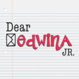 dear edwina jr logo with envelope icon